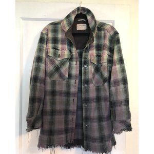 Free People Plaid Shacket